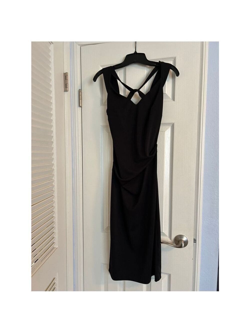 Women's Nicole Miller Black Bodycon Dress Size SP